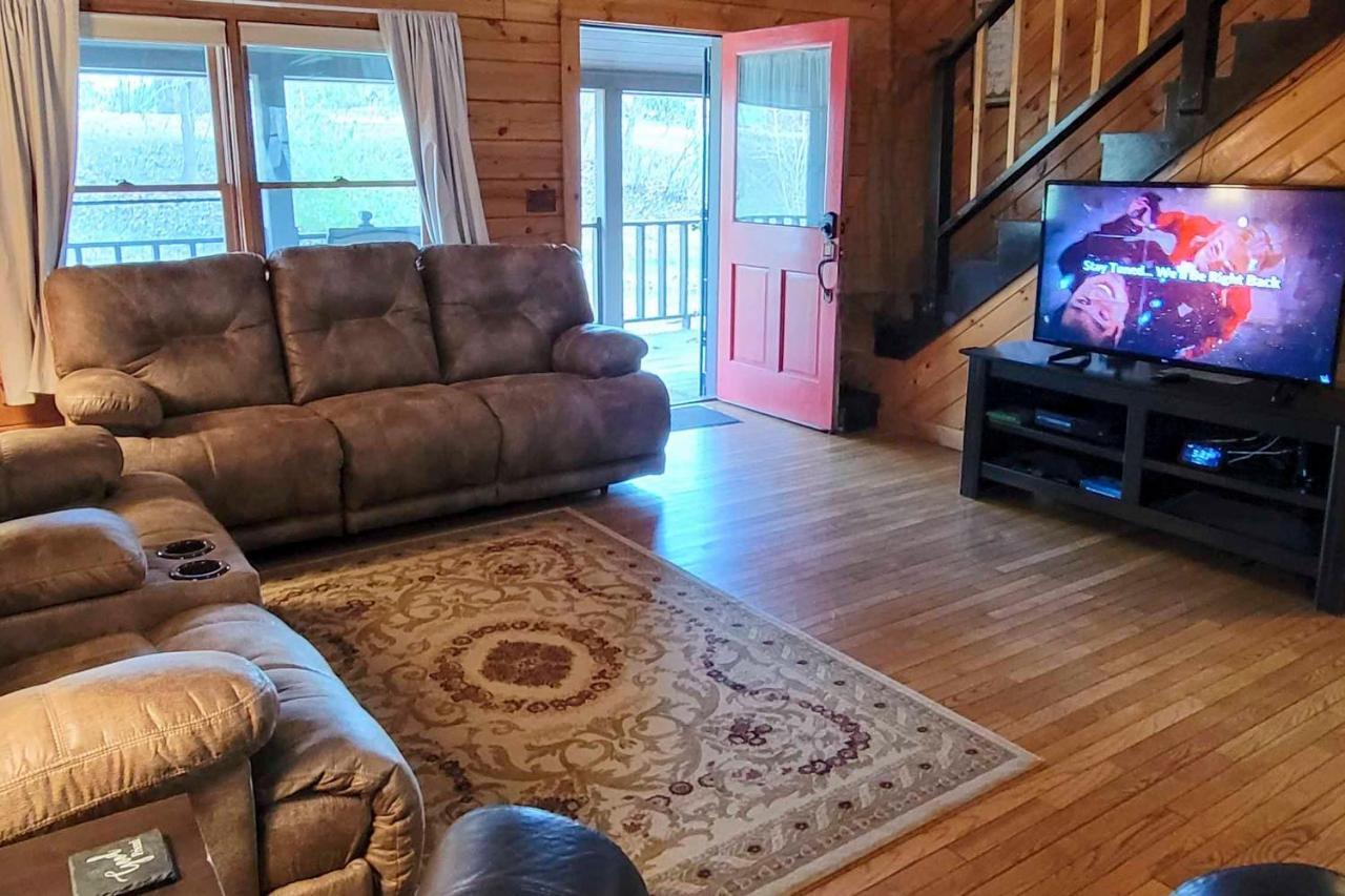 Rustic Cabin With Screened Deck 8 Mi To Dollywood Sevierville Extérieur photo